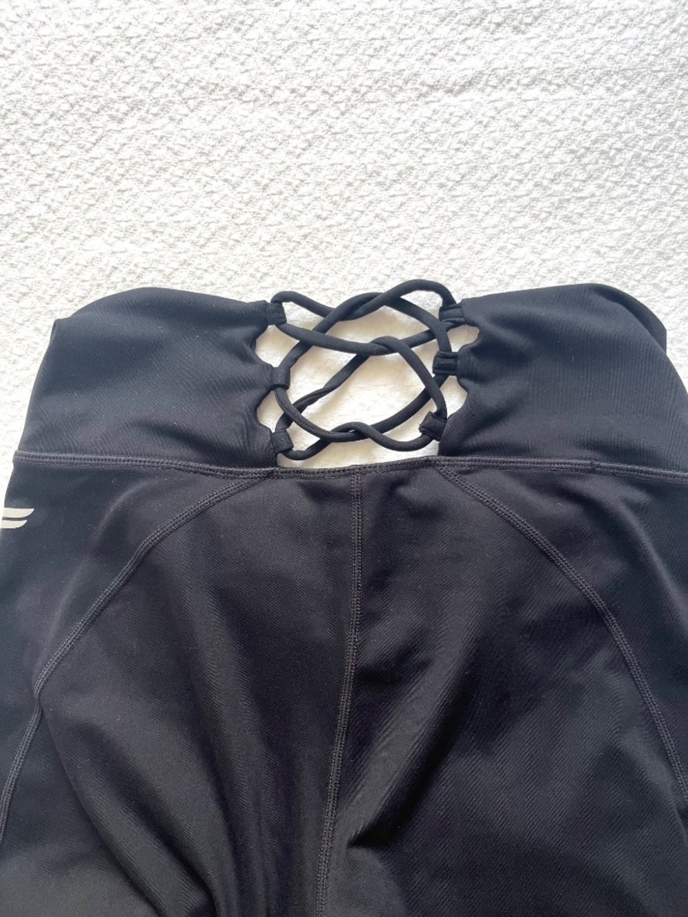 Fabletics PureLuxe Leggings High-Waisted Flare Black Size M (4-6) - Picture 5 of 7